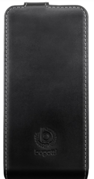 Bugatti Flip Case Вертикальный Кожаный Чехол для телефона Apple iPhone 6 / 6S Черный (BG-RUB-IPH-A66S-BK)