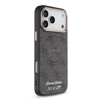Guess PU 4G MagSafe Strap Limited Edition of 299 Case Чехол для Apple iPhone 17 Pro Max (GUHMP17XP4GREGSLK)