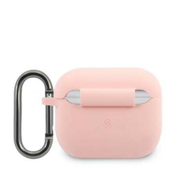 Lacoste Liquid Silicone Glossy Printing Logo Case Чехол для наушников Apple AirPods Pro (LCAPSI)