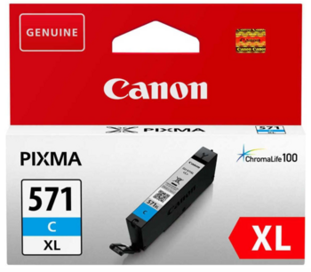 Canon CLI-571C XL Kārtridžs Zils 14ml (0332C001)