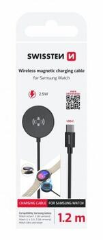 Swissten Беспроводное магнитное зарядное устройство для Samsung Galaxy Watch USB-C 1.2m (22065511)
