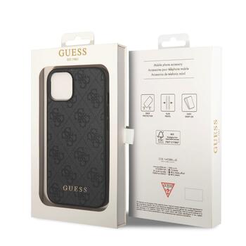 Guess 4G Case Защитный чехол для iPhone 14 / серый (GUHCP14SG4GFGR)