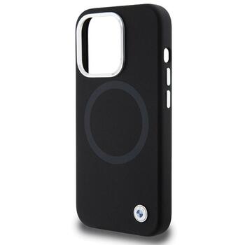 BMW BMHMP15LSILBK2 Aizmugurējais Apvalks Priekš Apple iPhone 15 Pro (BMHMP15LSILBK2)
