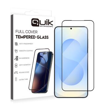 Quik Accessories Full Cover Tempered Glass Защитное Стекло для Samsung Galaxy S25 Plus (QK-TG-SM-S25-PL)