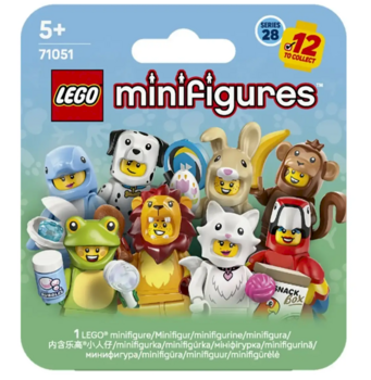 LEGO Minifigures 71051 Minifigures Series 28 Animals Konstruktors (71051)