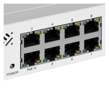 MikroTik CSS610-8G-2S+IN Switch 8x1000Mb/s + 2x SFP+ 10G (CSS610-8G-2S+IN)