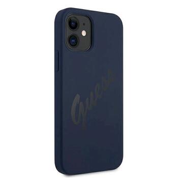 Guess GUHCP12SLSVSBL Script Vintage Защитный чехол для iPhone 12 mini 5,4