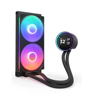NZXT Elite 280 RGB V2 Комплект жидкостного охлаждения для процессора Черный (RL-KR28E-B2)