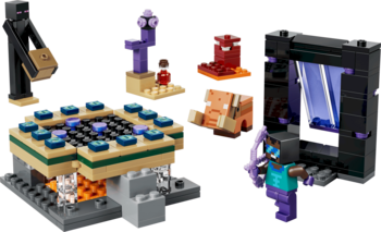 LEGO 21584 Minecraft Adventure Through the Nether Konstruktoru komplekts (21584)