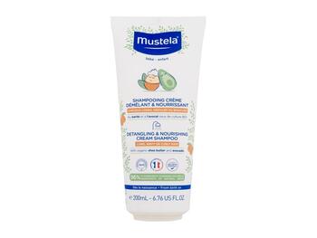Mustela Bébé Shampoo Bērnu šampūns 200ml (3504105043452)