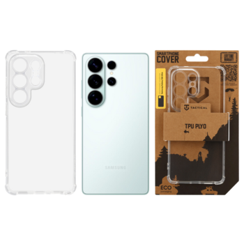 Tactical TPU Plyo Cover Защитный чехол для Samsung Galaxy S26 Ultra / прозрачный (TA-57983128464)