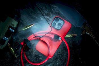 Tactical Red Limited Edition Combo Aizsargkomplekts priekš Apple iPhone 15 / sarkans (TA-57983125196)