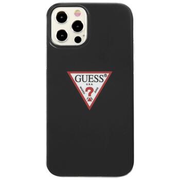 Guess GUHCP12MPCUCTLBK Triangle Collection Защитный чехол для iPhone 12/12 Pro 6,1