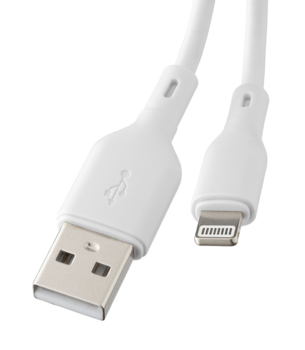 Qualo QRC-AL-00 Recycling Кабель USB-A - Lightning 1.5m / 12W / белый (QRC-AL-00)