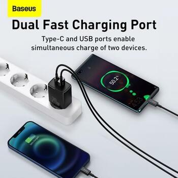 Baseus CCXJ-B01 Tīkla Lādētājs USB-C 20W (CCXJ-B01)