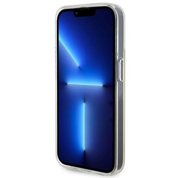 Guess IML Faceted Mirror Disco Iridescent Case Aizsargapvalks Priekš iPhone Apple 15 Pro Max (GUHCP15XHDECMP)