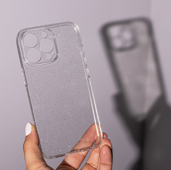 Mocco Shine Силиконовый чехол для Apple iPhone 15 Pro Max (MC-SH-IPH-15PM-TR)