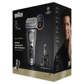 Braun Series 9 Pro+ Wet & Dry Elektriskais skuveklis (9675CC)