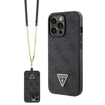 Guess GUHCP13LP4TDSCPK Crossbody 4G Metal Logo Защитный чехол для iPhone 13 Pro / 13 6.1