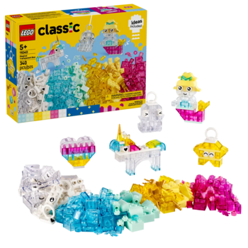 LEGO 11040 Classic Caurspīdīgie ķieģelīši Konstruktors (11040)