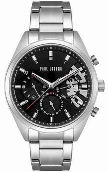 PAUL LORENS Vīriešu pulkstenis PL20003B-1C1 / melns (PL20003B-1C1)