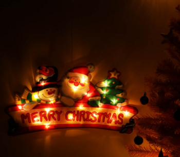 RoGer LED Ziemassvētku rotājums “Merry Christmas” 45cm (RO-4354)