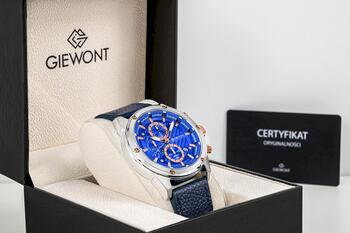 Giewont Chronograph Sapphire Vīriešu pulkstenis / sudrabaini zils (GW8810-A2)