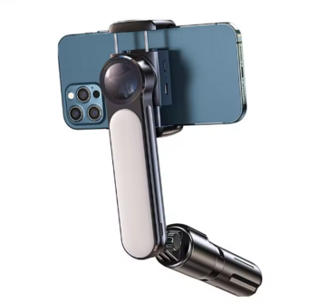 Wooco L09 3in1 Gimbal Statīvs ar 1-Ass Stabilizāciju LED (WC-L09)