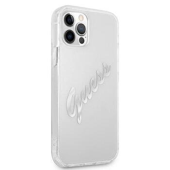 Guess GUHCP12LKTRSVSI Hardcase Vintage Script Защитный чехол для iPhone 12 Pro Max 6,7
