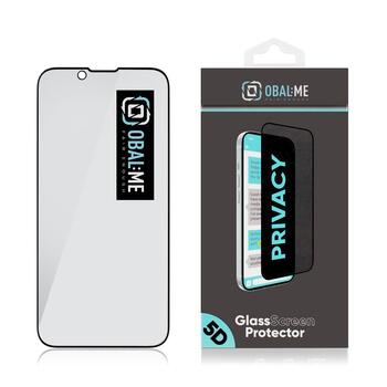 OBAL:ME Privacy 5D Glass Screen Protector Защитное стекло для Apple iPhone 13 Mini / чёрный (57983121441)