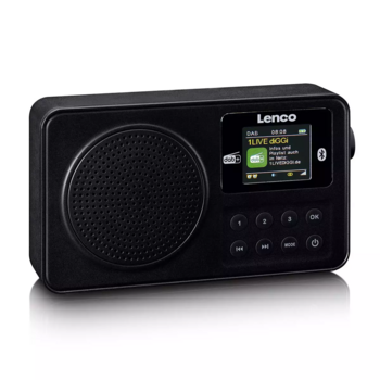 Lenco PDR-033BK Pārnēsājamais Radio FM / Bluetooth (PDR-033BK)