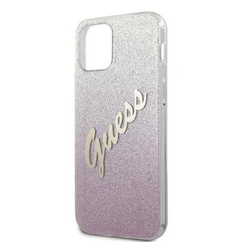 Guess GUHCP12LPCUGLSPI Glitter Gradient Script Защитный чехол для iPhone 12 Pro Max 6,7