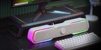 Mars Gaming MSBXW Bluetooth 5.0 Soundbar RGB / AUX / 10W (MSBXW)
