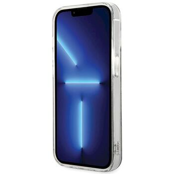 Guess GUHMP15LH4STW Hardcase IML 4G MagSafe Aizsargapvalks priekš iPhone 15 Pro 6.1