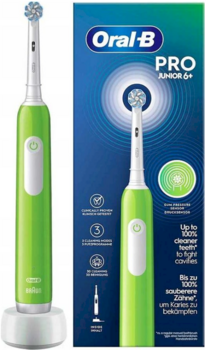 Oral-B Pro Elektriskā zobu birste Junior Green (8006540743027)