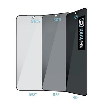 OBAL:ME Privacy 5D Glass Screen Protector Защитное стекло для Samsung Galaxy A56 5G/A36 5G / чёрный (57983124429)
