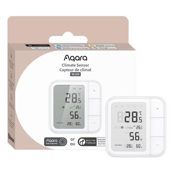 Aqara Датчик климата W100 Thread / Zigbee (TH-S04D)