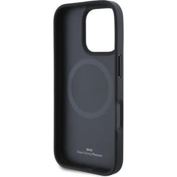 BMW M Smooth Full Wrapped Metal MagSafe Чехол для Apple iPhone 16 Pro Max (BMHMP16X23PMWK)