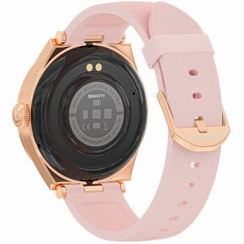 Smartwatch Gravity Viedpulkstenis / rožu zelts (GT25-2)