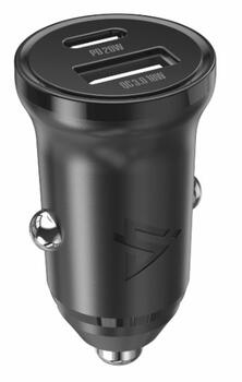 iPeax CL-04 PD USB-C / USB Auto Lādētājs 30W (90010124)