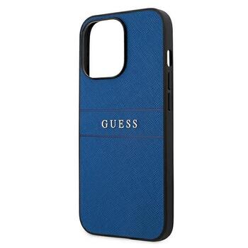 Guess GUHCP13XPSASBBL Saffiano Strap Защитный чехол для iPhone 13 Pro Max 6,7