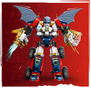 LEGO NINJAGO Zane's Ultra Combiner Mech 71834 Konstruktors (71834)