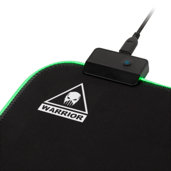 Kruger & Matz Warrior Peles paliktnis ar 7 krāsu LED gaismu 350x2503mm (KM0766)