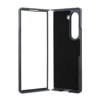 Guess PC/TPU Glitter Flakes Metal Logo Case Защитный чехол для Samsung Galaxy Z Fold 6 / чёрный (GUHCZFD6HGGSHK)
