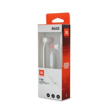 JBL Tune 110 наушники (JBLT110WHT)