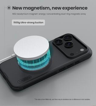 Nillkin Super Frosted PRO Magnetic Back Cover Чехол для Apple iPhone 17 Pro Max (57983127618)