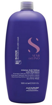 Alfaparf Milano Semi Di Lino Blonde Intense Мягкий Шампунь Против Желтизны 1000 ml (8022297133379)