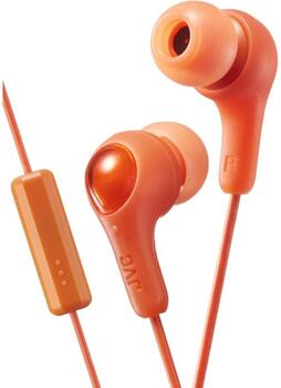 JVC HA-FX7M-D-E Gymy Plus наушники с пультом и микрофоном Oранжевый (HA-FX7M-D-E)