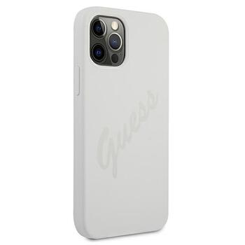 Guess GUHCP12LLSVSCR Script Vintage Aizsargapvalks priekš iPhone 12 Pro Max 6,7