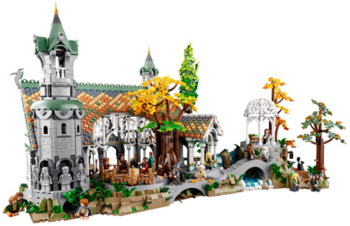 LEGO 10316 The Lord Of The Rings Rivendell Konstruktors (10316)